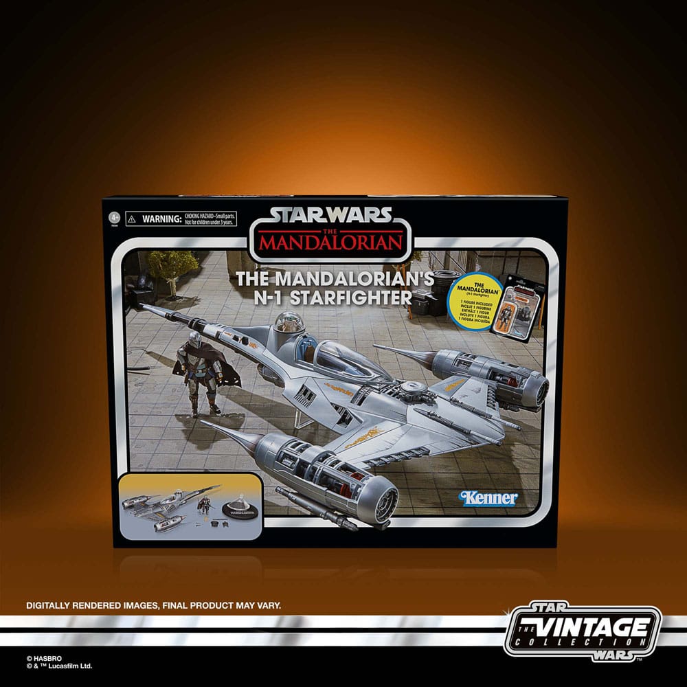 Star Wars The Mandalorian Vintage Collection Vehicle The Mandalorian's N-1 Starfighter
