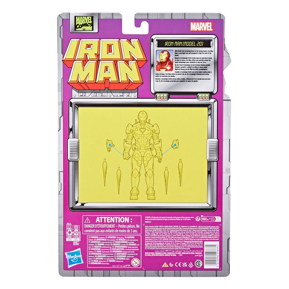 Marvel: Legends Action Figure Iron Man (Model 20) 15 cm