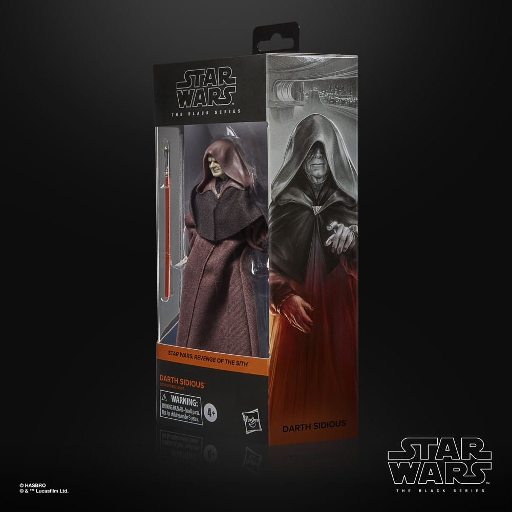 Star Wars: Episode III Black Series Action Figure Darth Sidious 15 cm