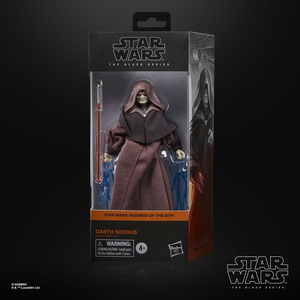 Star Wars: Episode III Black Series Action Figure Darth Sidious 15 cm