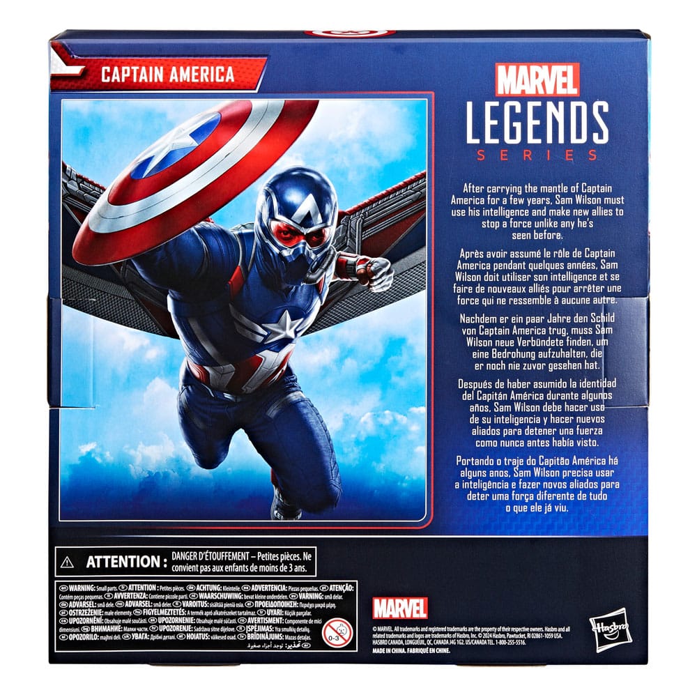 Marvel: Captain America Brave New World Legends Action Figure Captain America 15 cm