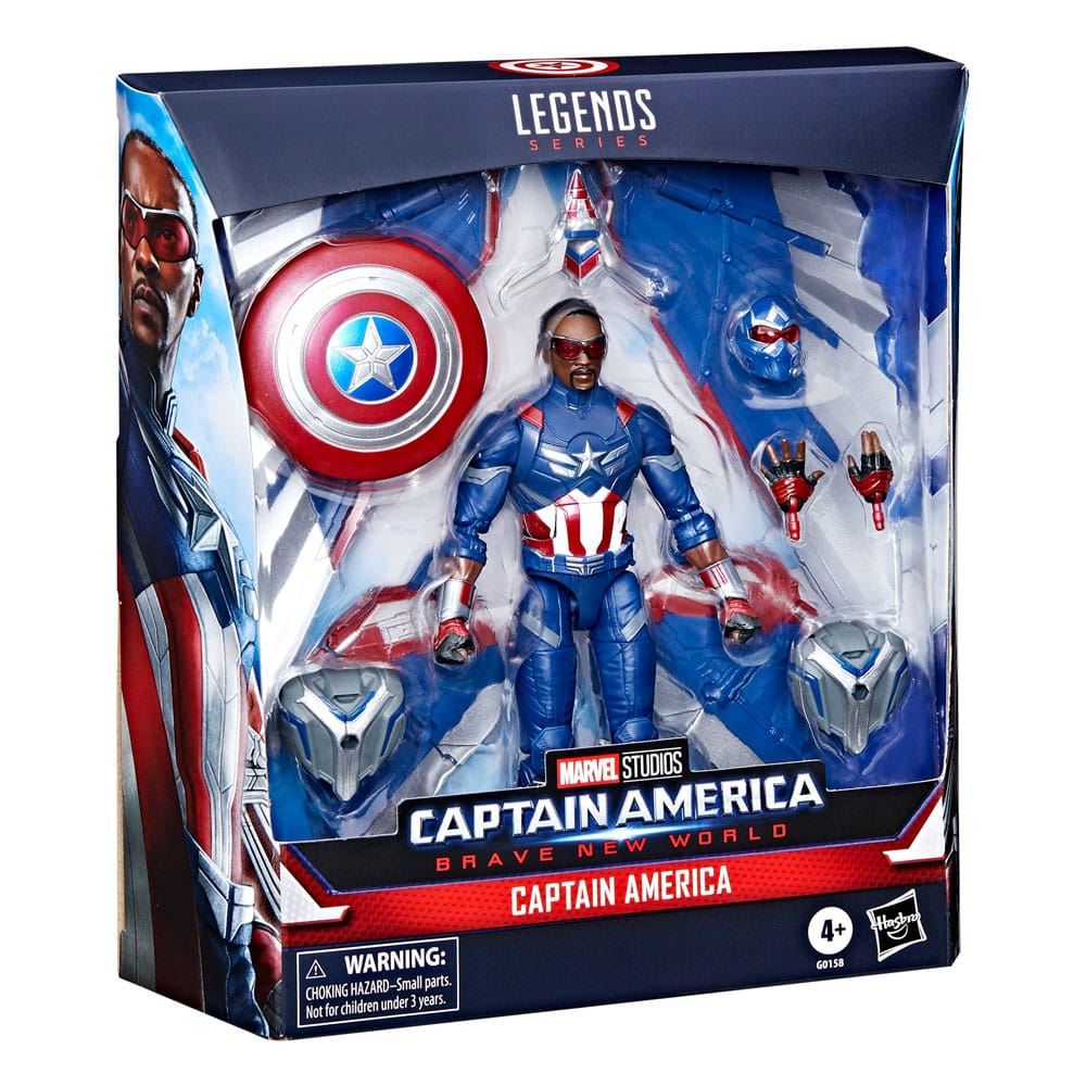 Marvel: Captain America Brave New World Legends Action Figure Captain America 15 cm