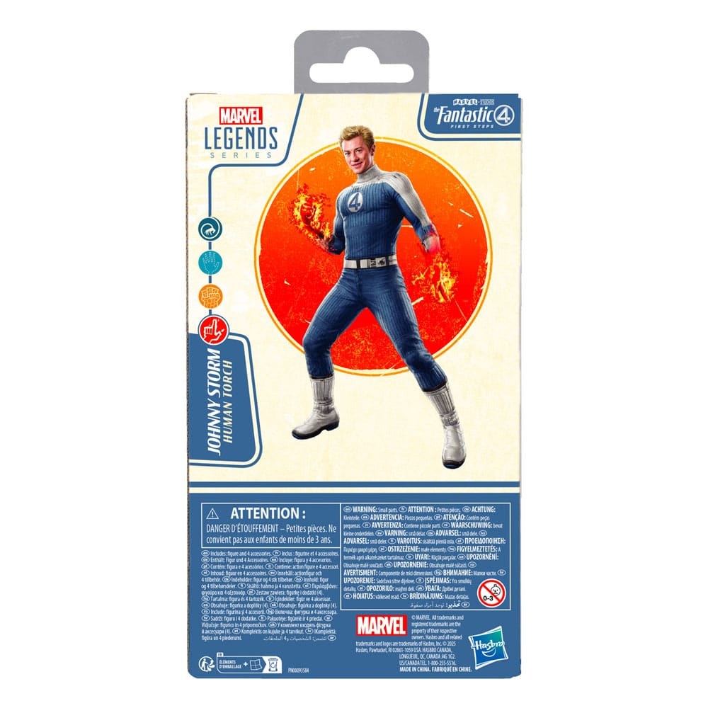 Marvel: I Fantastici 4 First Steps Marvel Legends Action Figure Johnny Storm 15 cm