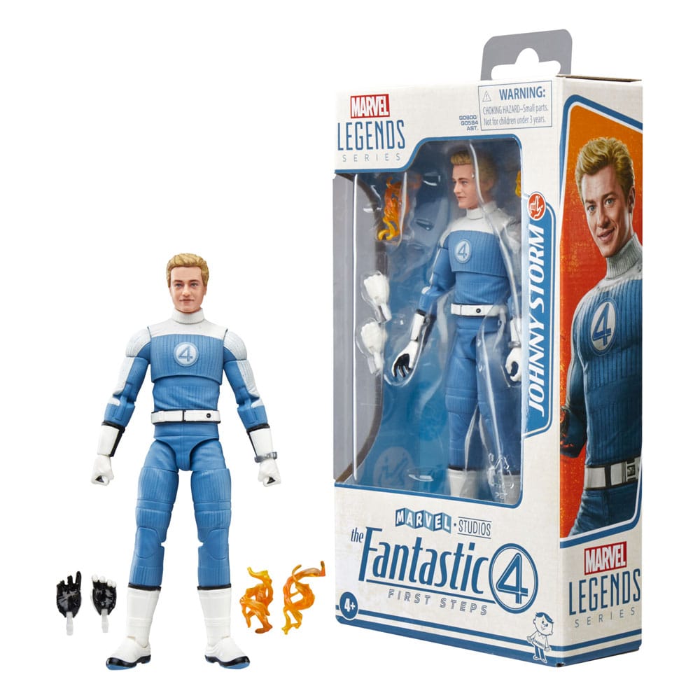 Marvel: I Fantastici 4 First Steps Marvel Legends Action Figure Johnny Storm 15 cm