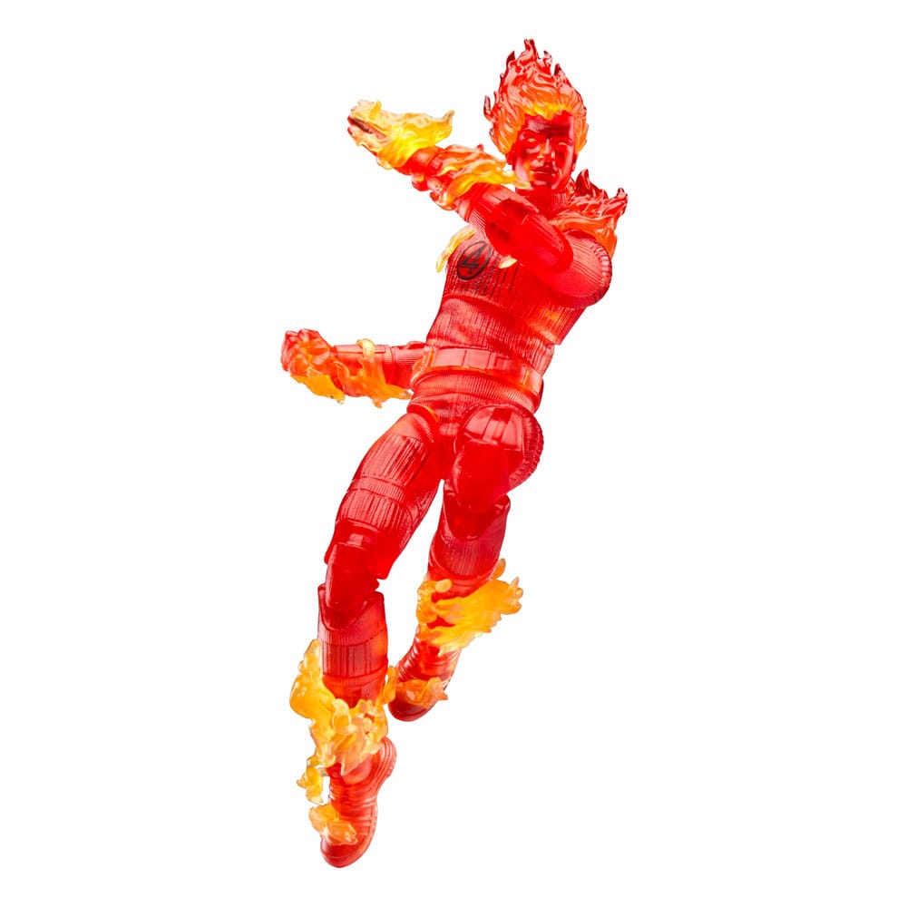 Marvel: I Fantastici 4 First Steps Marvel Legends Action Figure Silver Surfer 15 cm First Steps Marvel Legends Action Figure Human Torch 15 cm