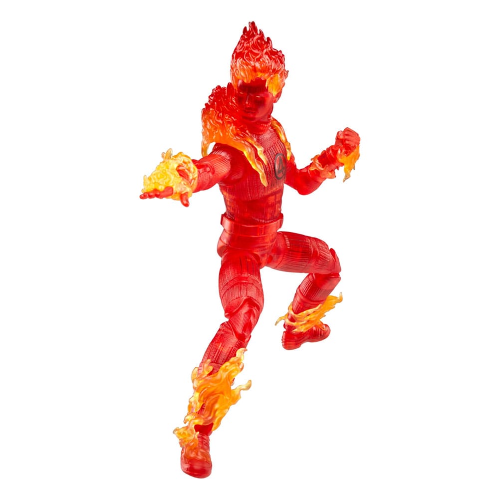 Marvel: I Fantastici 4 First Steps Marvel Legends Action Figure Silver Surfer 15 cm First Steps Marvel Legends Action Figure Human Torch 15 cm
