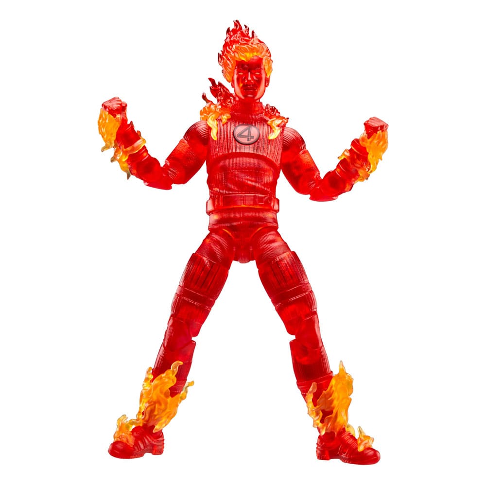 Marvel: I Fantastici 4 First Steps Marvel Legends Action Figure Silver Surfer 15 cm First Steps Marvel Legends Action Figure Human Torch 15 cm