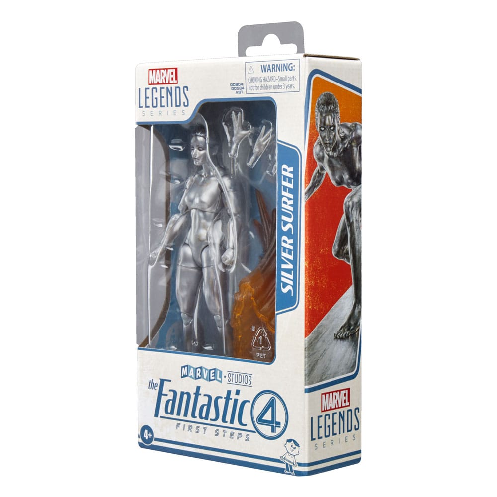 Marvel: I Fantastici 4 First Steps Marvel Legends Action Figure Silver Surfer 15 cm