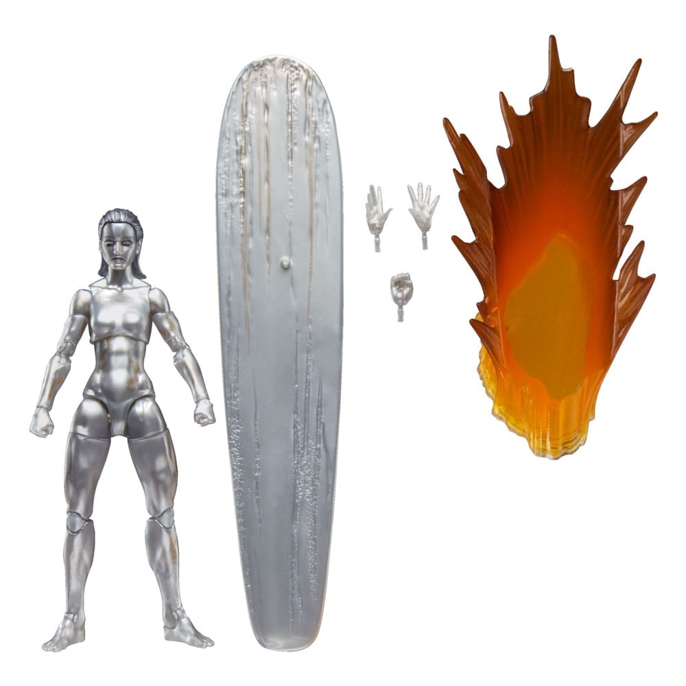 Marvel: I Fantastici 4 First Steps Marvel Legends Action Figure Silver Surfer 15 cm