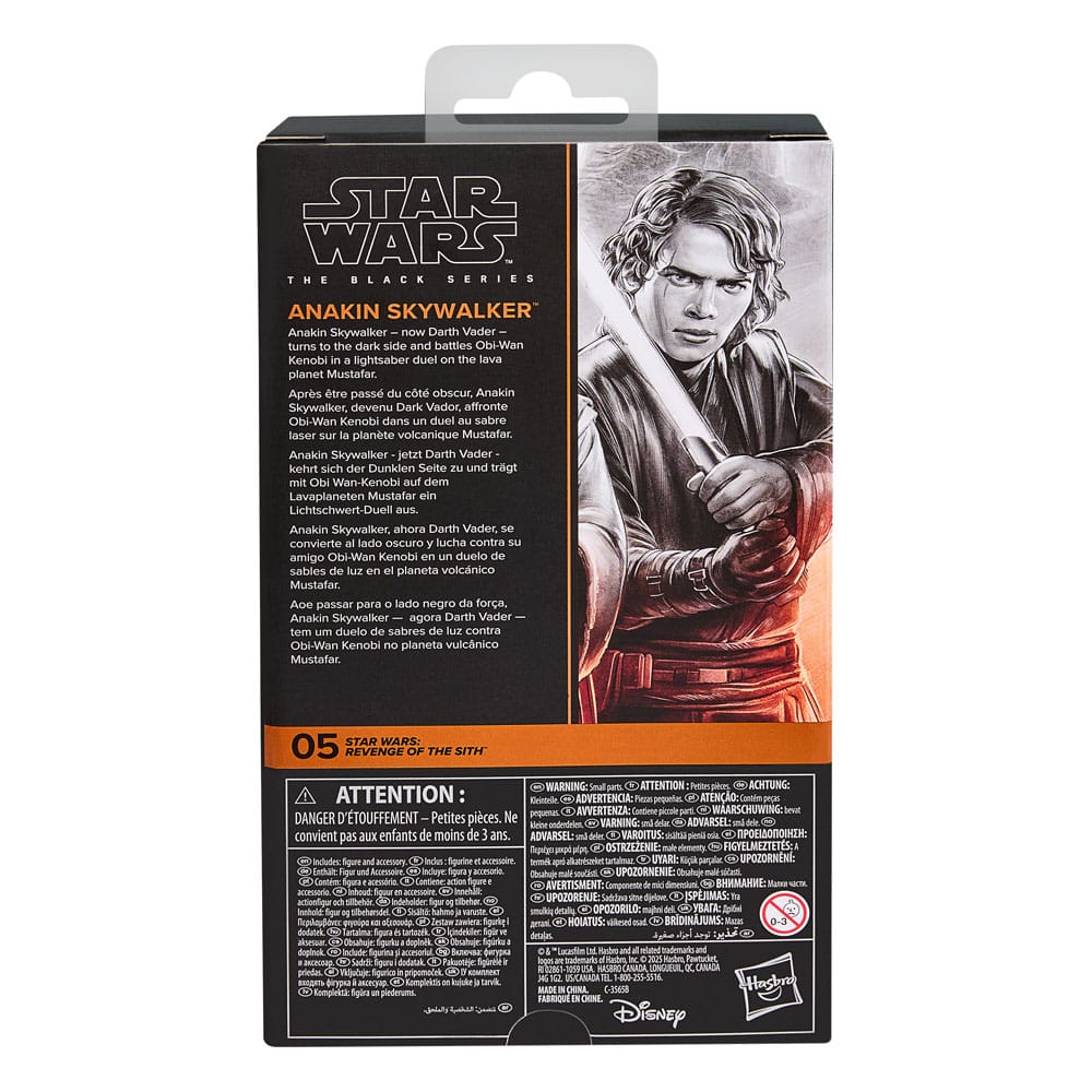 Star Wars: Episode III Black Series Action Figure Anakin Skywalker 15 cm