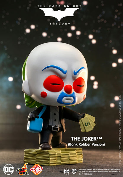 DC Comics: The Dark Knight Trilogy Cosbi Mini Figure The Joker (Bank Robber) 8 cm