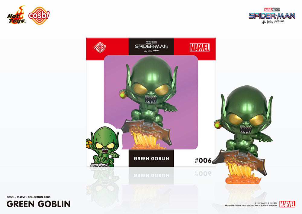 Marvel: Spider-Man: No Way Home Cosbi Mini Figure Green Goblin 8 cm