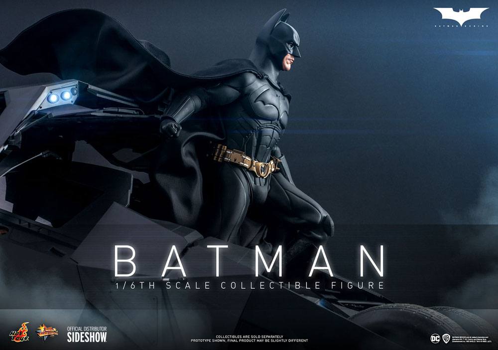 DC Comics: Batman Begins Movie Masterpiece Action Figure 1/6 Batman Hot Toys Exclusive 32 cm