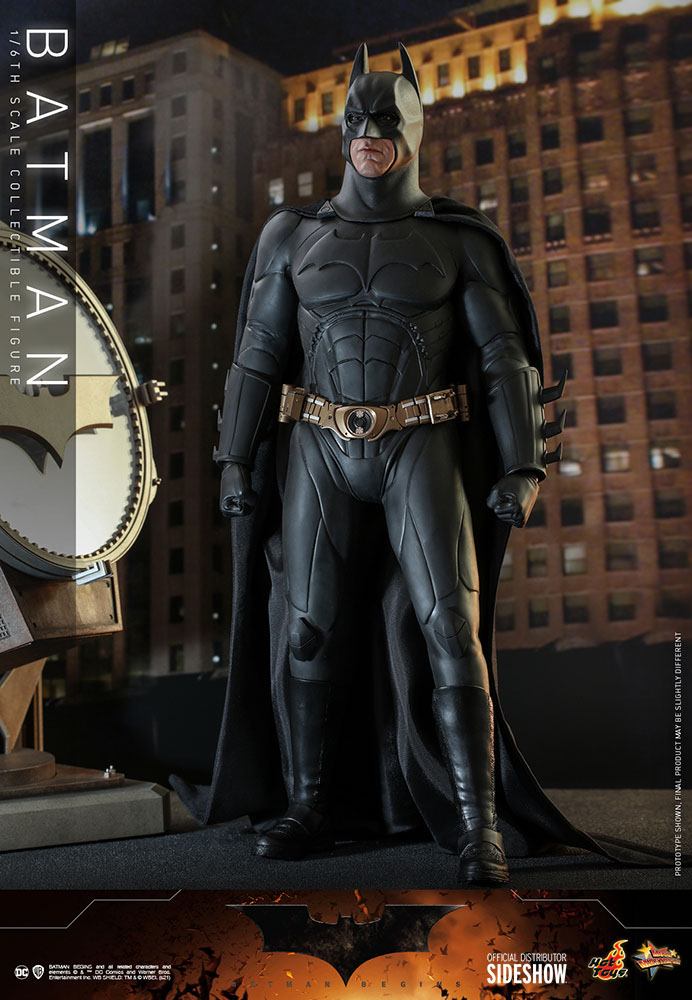 DC Comics: Batman Begins Movie Masterpiece Action Figure 1/6 Batman Hot Toys Exclusive 32 cm