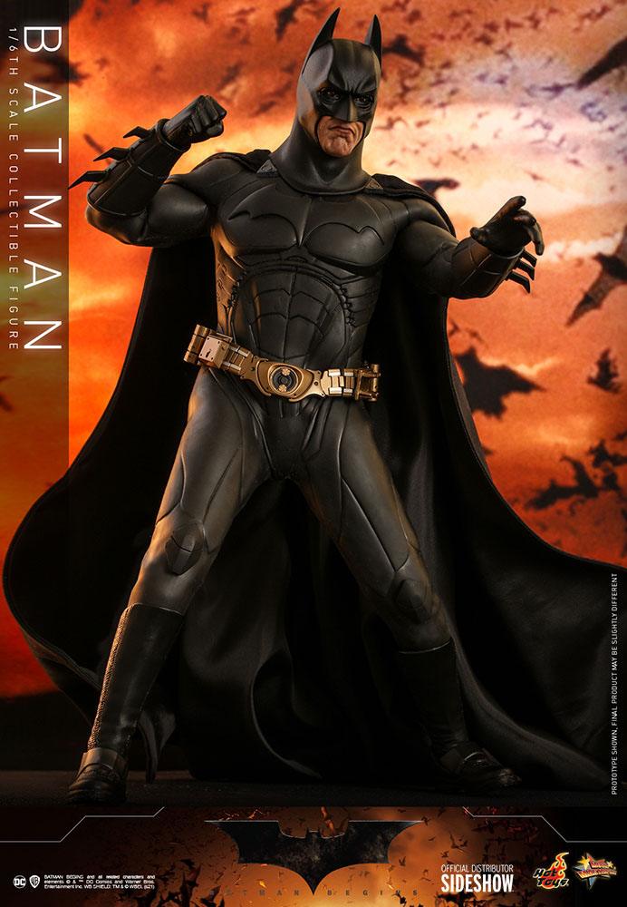 DC Comics: Batman Begins Movie Masterpiece Action Figure 1/6 Batman Hot Toys Exclusive 32 cm