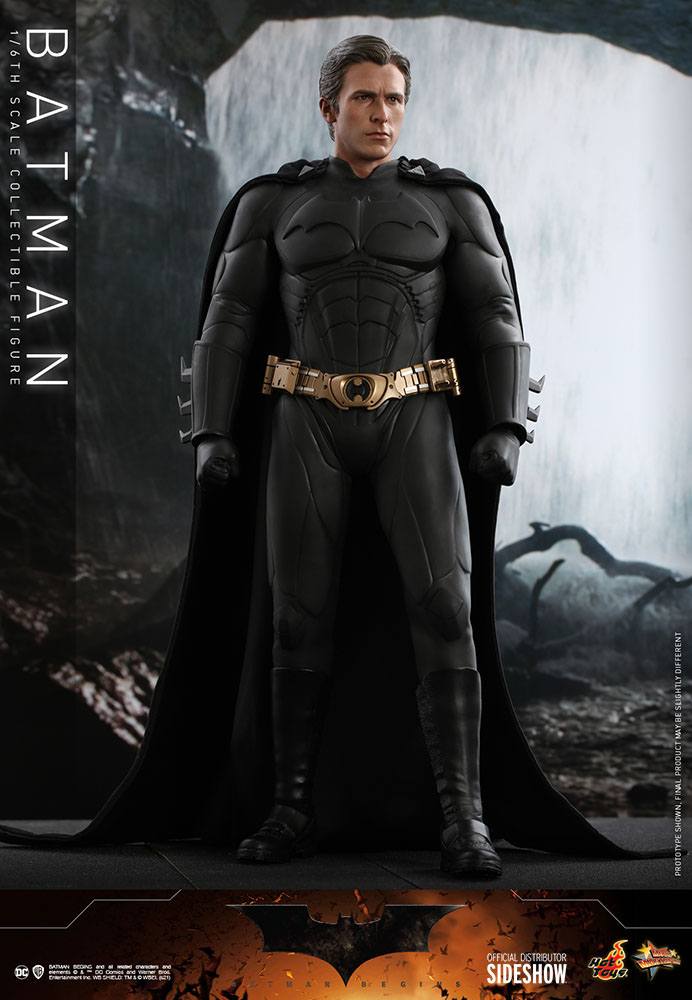 DC Comics: Batman Begins Movie Masterpiece Action Figure 1/6 Batman Hot Toys Exclusive 32 cm