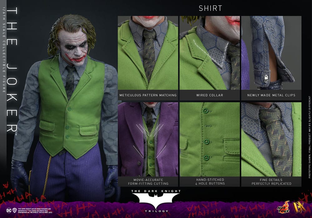 DC Comics: The Dark Knight DX Action Figure 1:6 The Joker 31 cm