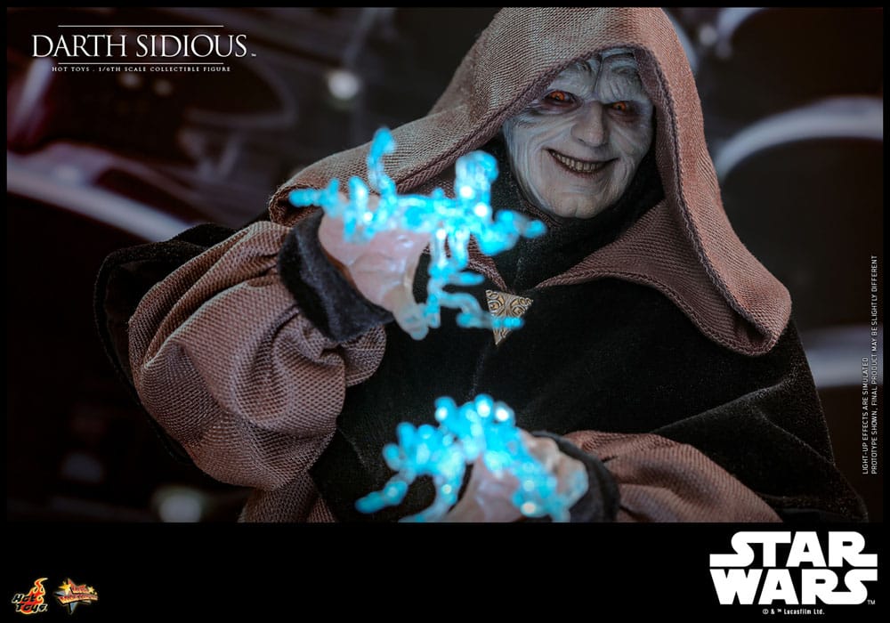 Star Wars: Movie Masterpiece Action Figure 1/6 Darth Sidious 29 cm