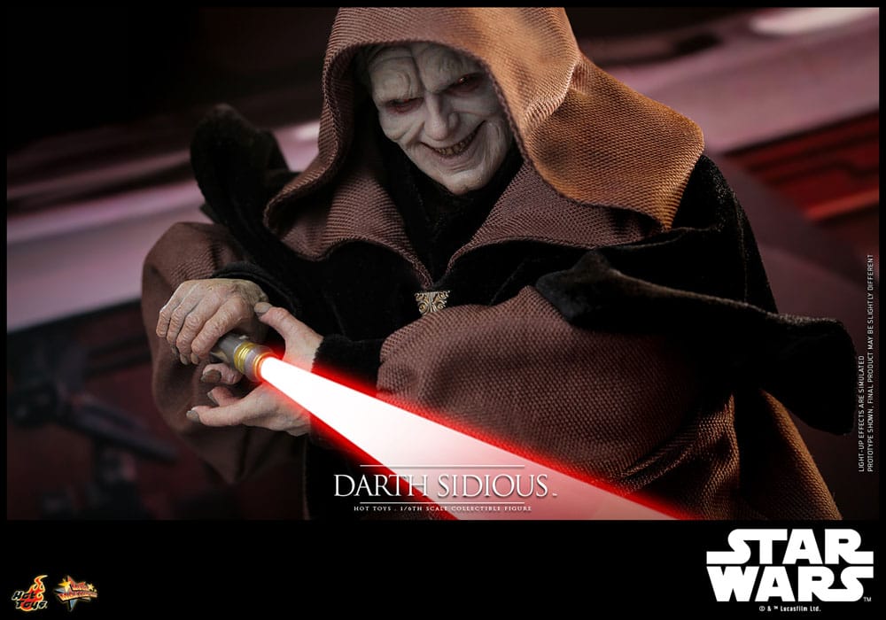 Star Wars: Movie Masterpiece Action Figure 1/6 Darth Sidious 29 cm