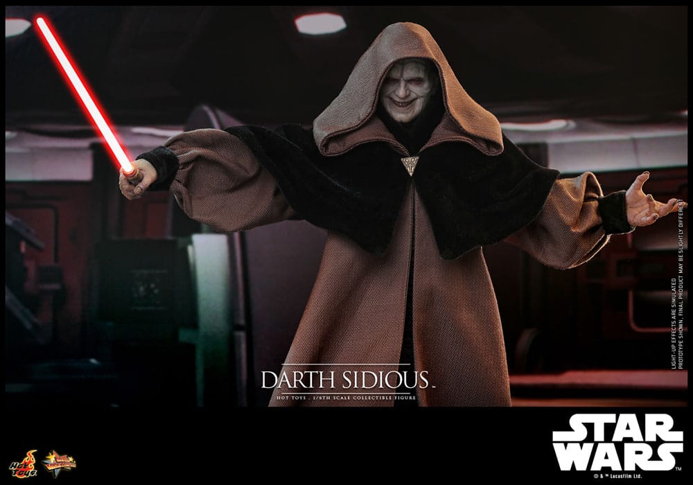 Star Wars: Movie Masterpiece Action Figure 1/6 Darth Sidious 29 cm