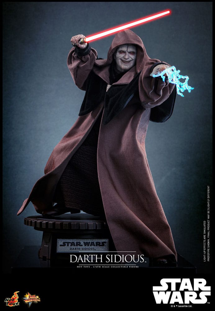 Star Wars: Movie Masterpiece Action Figure 1/6 Darth Sidious 29 cm