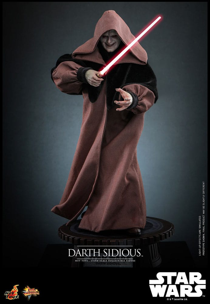 Star Wars: Movie Masterpiece Action Figure 1/6 Darth Sidious 29 cm