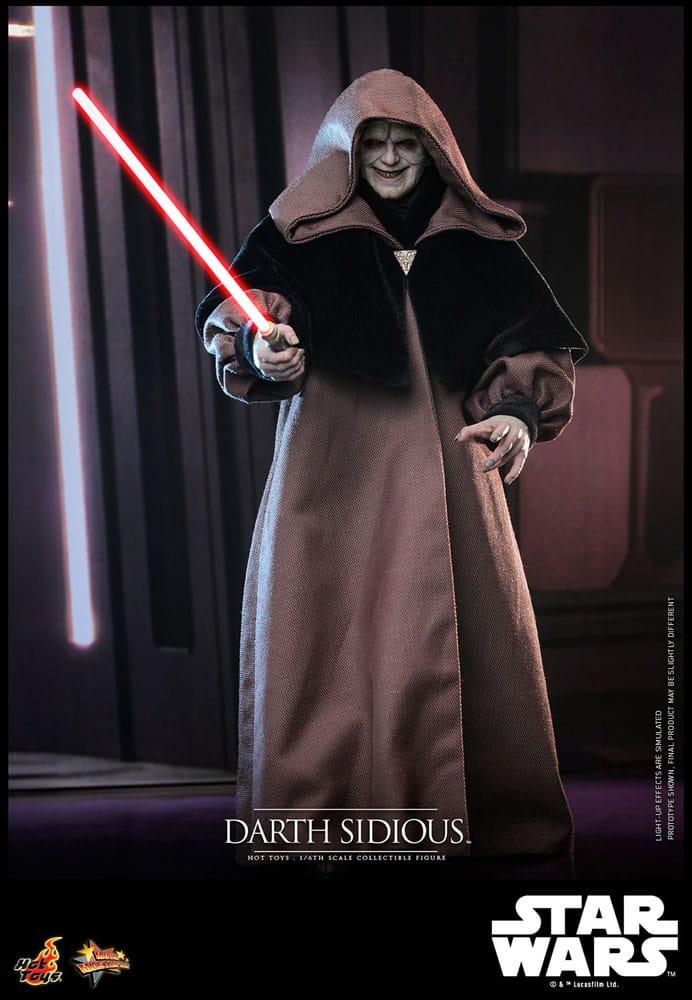 Star Wars: Movie Masterpiece Action Figure 1/6 Darth Sidious 29 cm