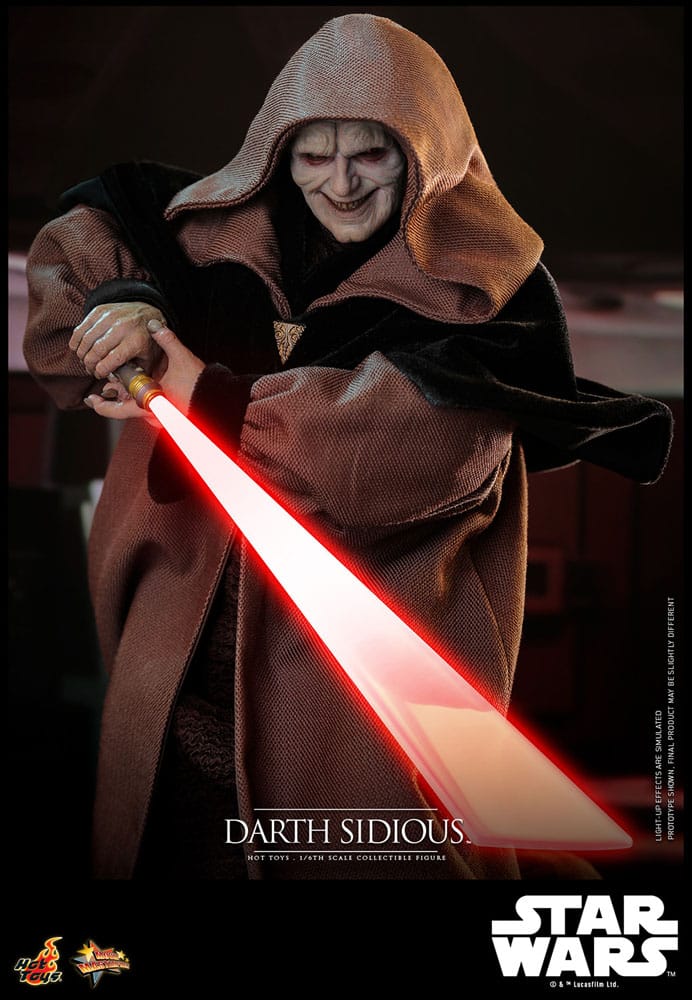 Star Wars: Movie Masterpiece Action Figure 1/6 Darth Sidious 29 cm