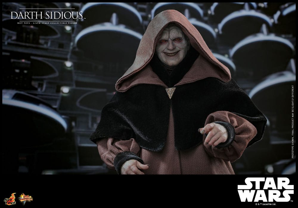 Star Wars: Movie Masterpiece Action Figure 1/6 Darth Sidious 29 cm