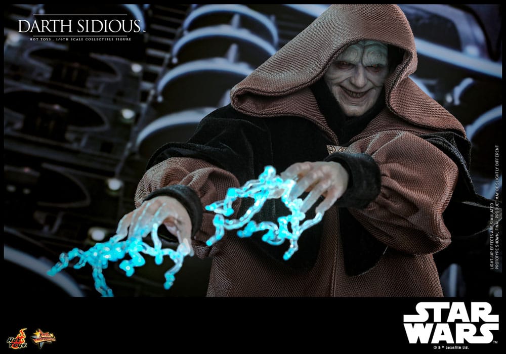 Star Wars: Movie Masterpiece Action Figure 1/6 Darth Sidious 29 cm