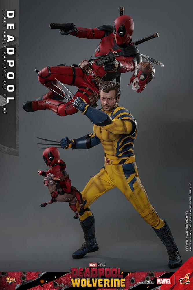 Marvel: Deadpool & Wolverine Movie Masterpiece Action Figure 1/6 Deadpool 31 cm