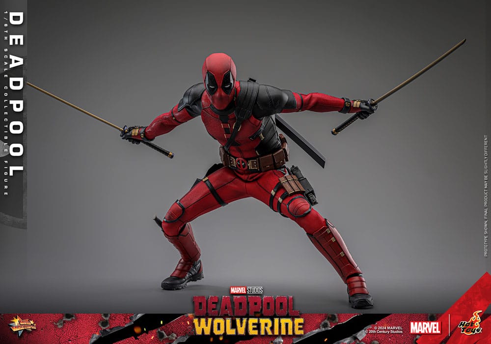 Marvel: Deadpool & Wolverine Movie Masterpiece Action Figure 1/6 Deadpool 31 cm