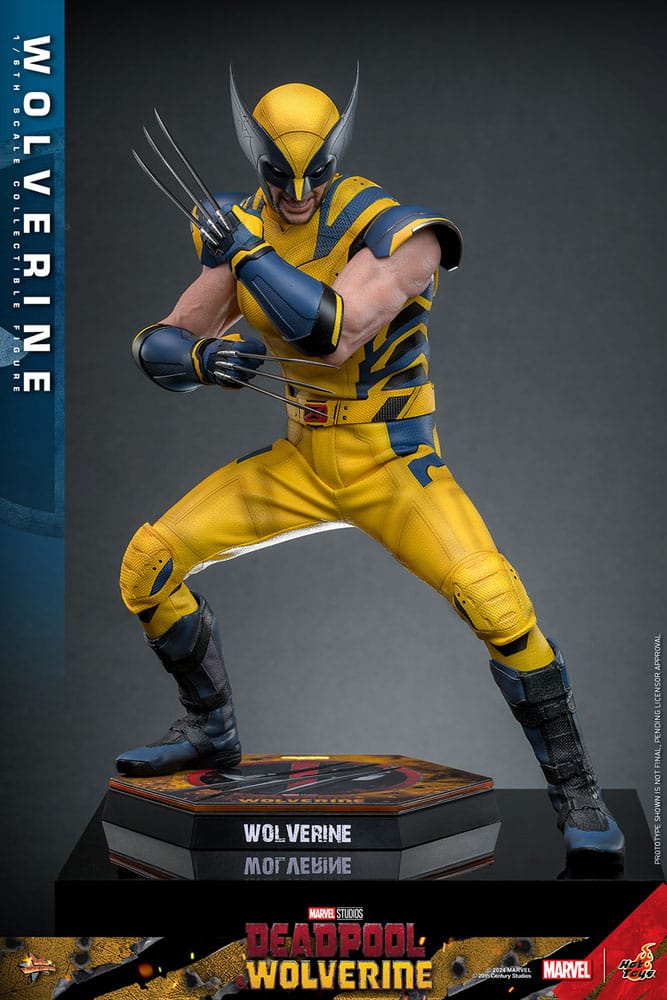 Marvel: Deadpool & Wolverine Movie Masterpiece Action Figure 1/6 Wolverine 31 cm