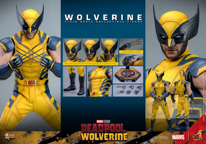 Marvel: Deadpool & Wolverine Movie Masterpiece Action Figure 1/6 Wolverine 31 cm