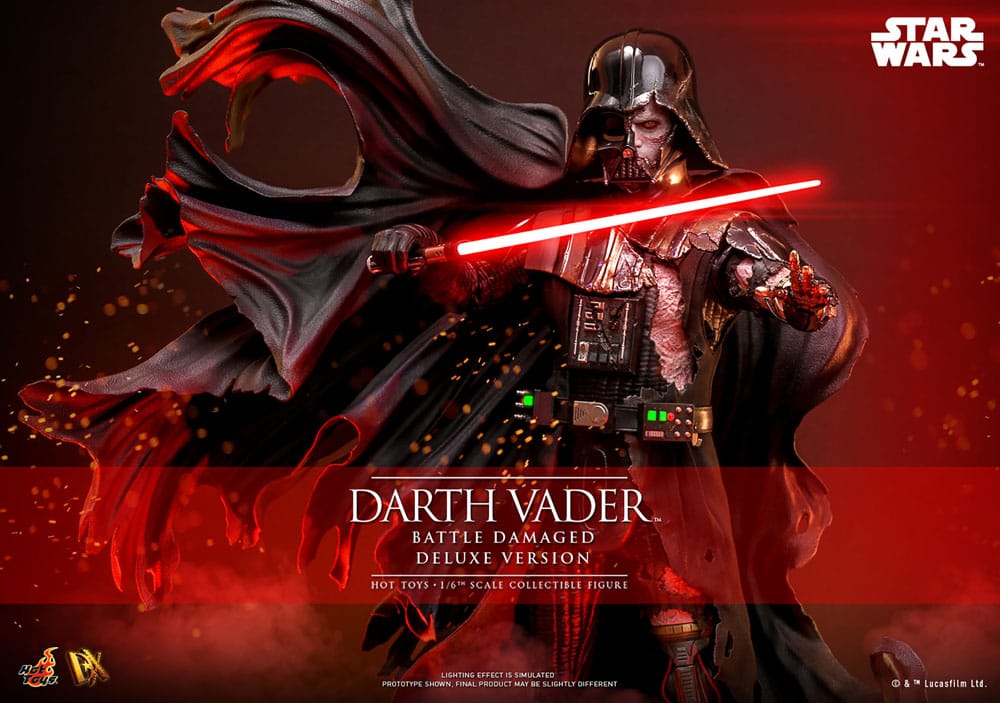 Star Wars Action Figure 1/6 Darth Vader (Battle Damaged) Deluxe Version 35 cm DX45