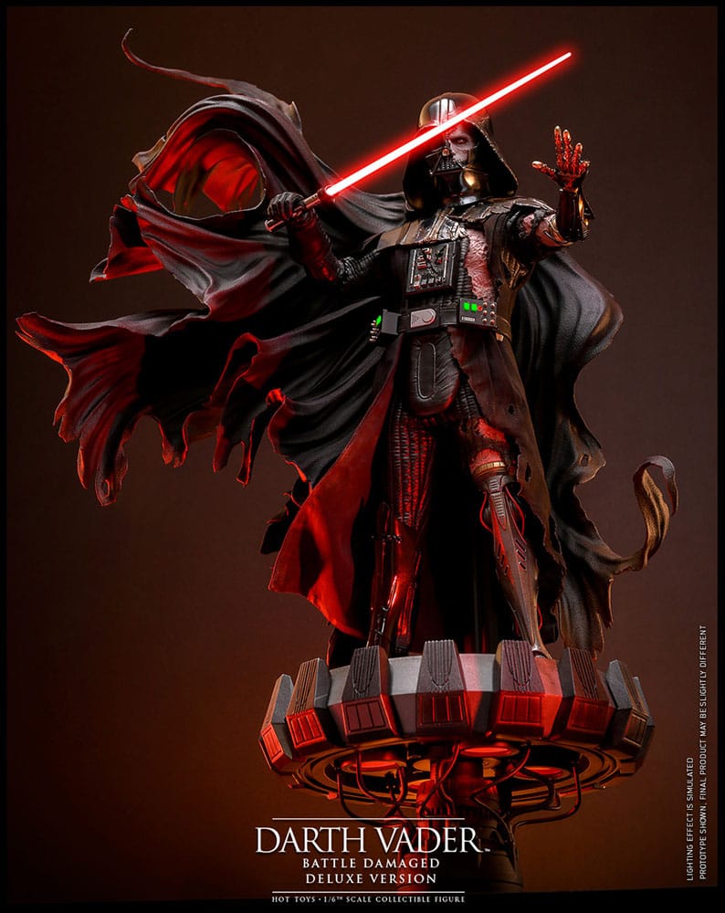 Star Wars Action Figure 1/6 Darth Vader (Battle Damaged) Deluxe Version 35 cm DX45