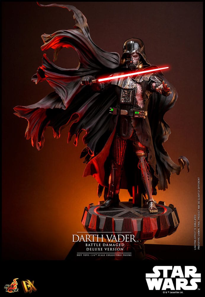 Star Wars Action Figure 1/6 Darth Vader (Battle Damaged) Deluxe Version 35 cm DX45