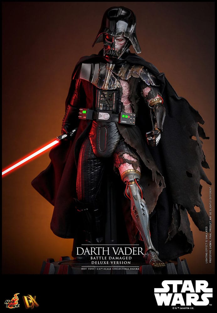 Star Wars Action Figure 1/6 Darth Vader (Battle Damaged) Deluxe Version 35 cm DX45