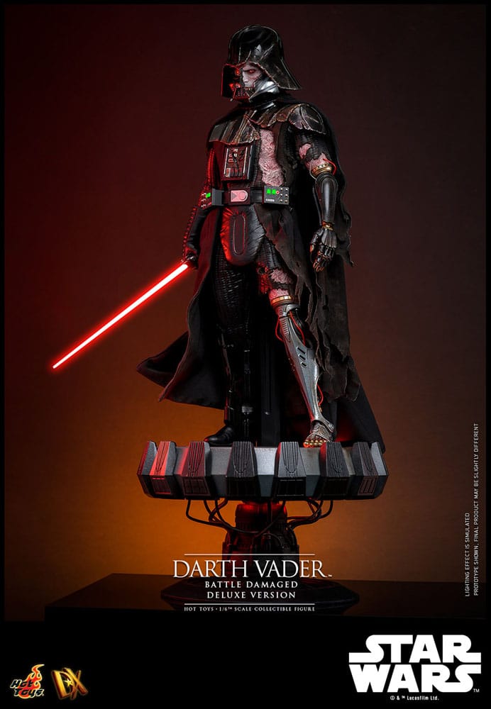 Star Wars Action Figure 1/6 Darth Vader (Battle Damaged) Deluxe Version 35 cm DX45