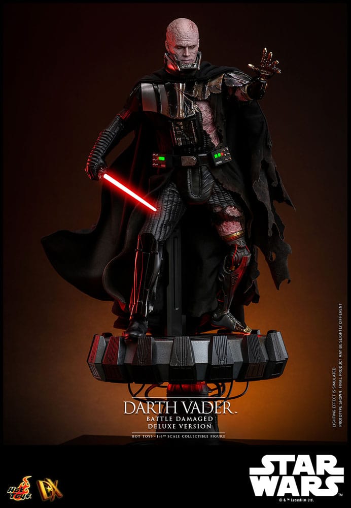 Star Wars Action Figure 1/6 Darth Vader (Battle Damaged) Deluxe Version 35 cm DX45