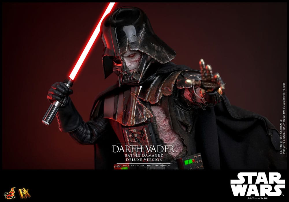 Star Wars Action Figure 1/6 Darth Vader (Battle Damaged) Deluxe Version 35 cm DX45