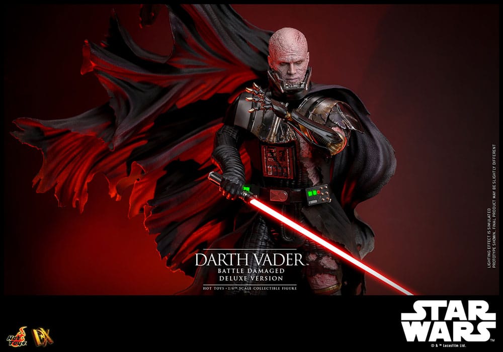 Star Wars Action Figure 1/6 Darth Vader (Battle Damaged) Deluxe Version 35 cm DX45
