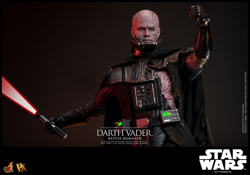 Star Wars Action Figure 1/6 Darth Vader (Battle Damaged) 35 cm DX44