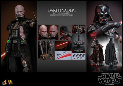 Star Wars: Action Figure 1/6 Darth Vader (Battle Damaged) 35 cm