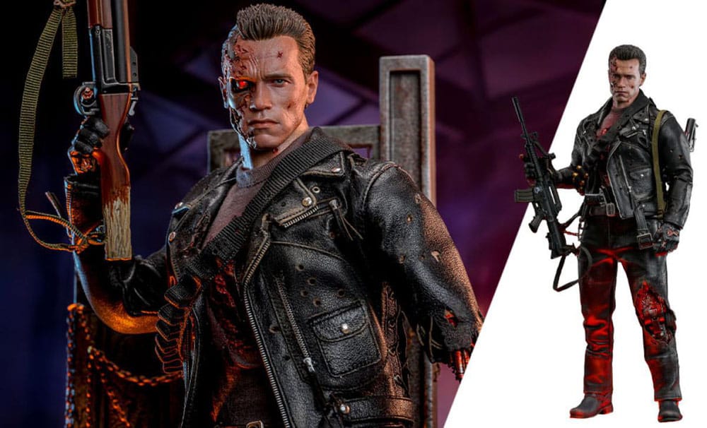 Terminator: Movie Masterpiece Action Figure 1/6 T-800 Battle Damaged Version 2.0 32 cm