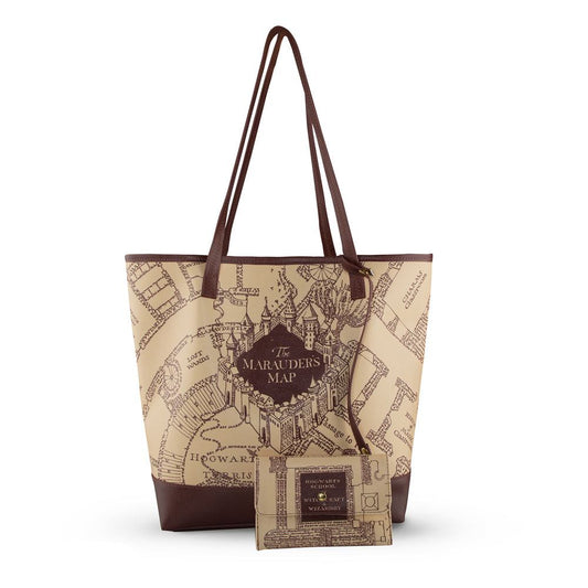 Harry Potter: Shopping Bag & Pouch Marauder's Map Mappa del malandrino Borsa