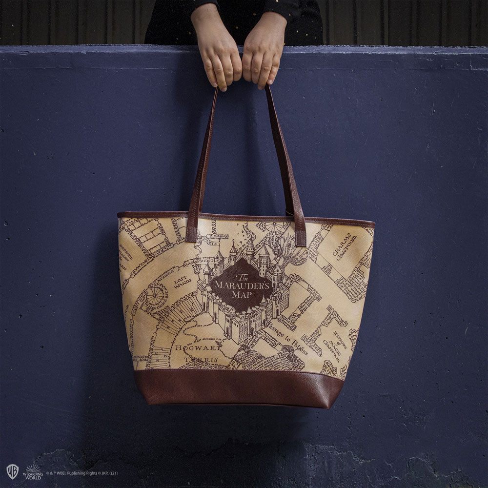 Harry Potter: Shopping Bag & Pouch Marauder's Map Mappa del malandrino Borsa