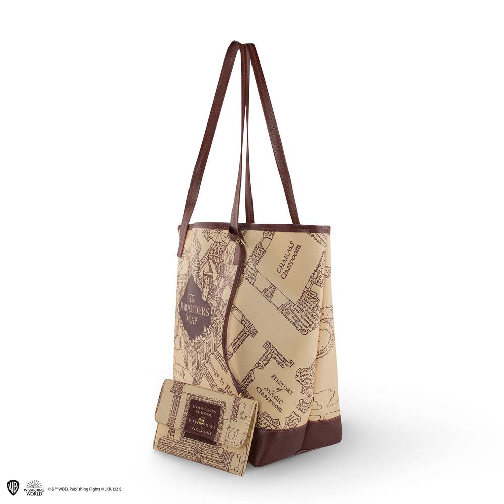 Harry Potter: Shopping Bag & Pouch Marauder's Map Mappa del malandrino Borsa