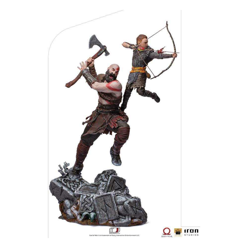 God of War: BDS Art Scale Statue 1/10 Kratos & Atreus 34 cm