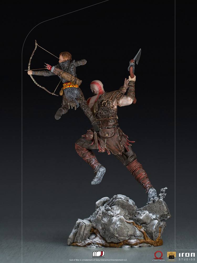 God of War: BDS Art Scale Statue 1/10 Kratos & Atreus 34 cm